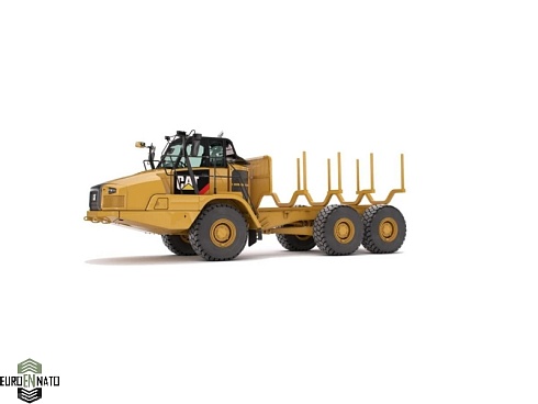 CAT-745C лесовоз внедорожный форвардер